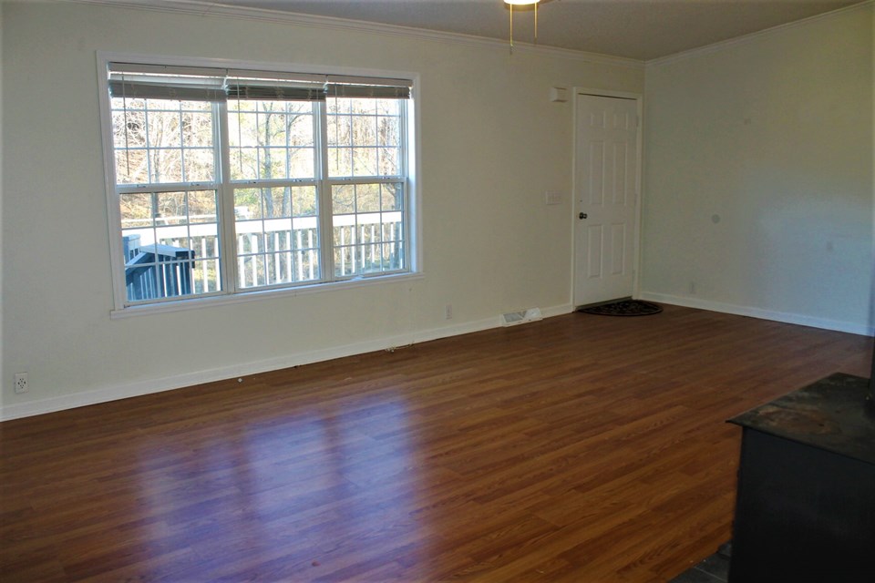 spacious living room