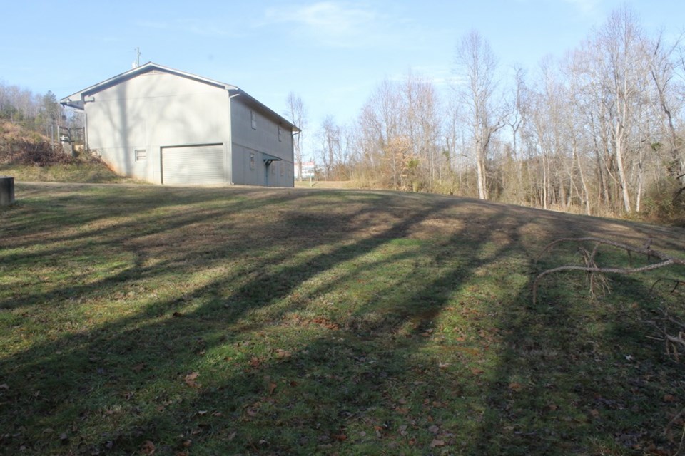 huge open fairly flat property